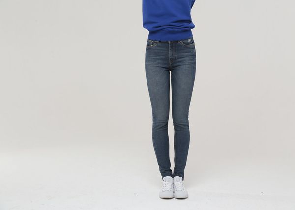 Джинсы Женские Swallow Cиние - фото 4