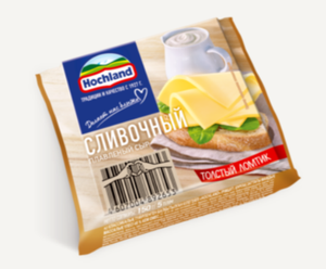 СЫР ПЛАВЛЕННЫЙ СЛИВОЧНЫЙ КЛАССИЧЕСКИЙ 150ГР HOCHLAND