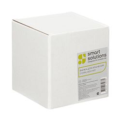 Банка керамическая для хранения соли, 400 мл, белая