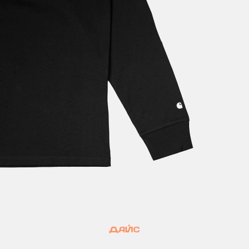 Лонгслив мужской Carhartt WIP Base артикул:I026265_black - купить в магазине Дайс