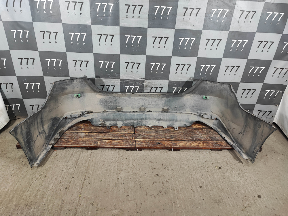 Бампер задний + юбка заднего бампера Toyota Camry (XV70) 17-нв Б/У Оригинал 521590X921