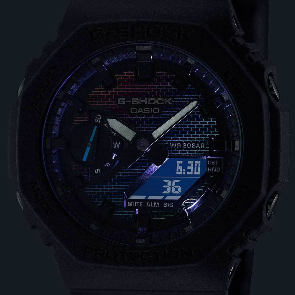 Мужские наручные часы Casio G-Shock GA-2100RW-1A