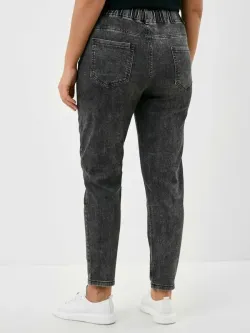 Джинсы на резинке больших размеров