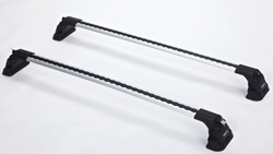 Багажник Turtle Air 3 Premium на крышу для MAZDA CX-7 2006-2012 (На штатные места),серебристый, арт.21.TUR.10.09.A3.S
