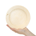 Деревянная тарелка-блюдце Art of Siberia из сибирского кедра. T78