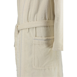 Элитный халат велюровый мужской 4511 натуральный от Cawo Германия