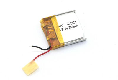 Аккумулятор Li-Pol (батарея) 4*20*20мм 2pin 3.7V/300mAh
