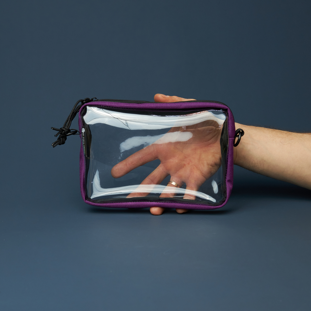 Transparent Case GO box фиолетовый