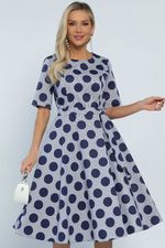 Платье Стиляги (голубое) П13418-16М LT Collection