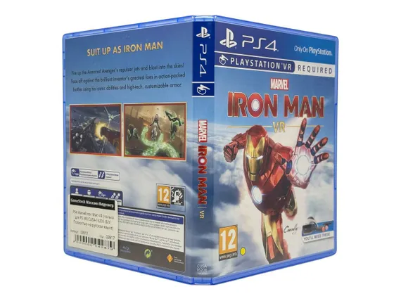 PS4 Marvel Iron Man VR (только для PS VR) CUSA-16206 (Б/У, Полностью на русском языке)