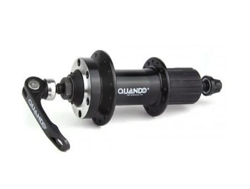 Втулка задн KT-TD4R 32Н эксц под касс. 8-9скор. диск 6 болт. пром. подшипн. алюм.чёрн., арт.130178 (10216170/090321/0061557, Китай)