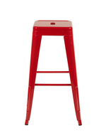 Стул барный TOLIX красный глянцевый KD