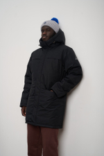 Парка мужская зимняя "Минимал" черная