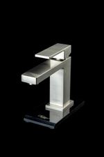Boheme Cмеситель для умывальника Qubic Brushed Nickel