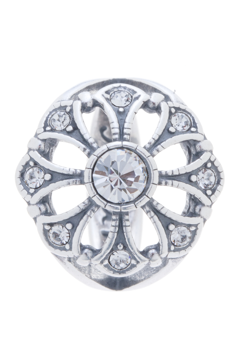 "Фельда" кольцо в серебряном покрытии из коллекции "Marella" от Jenavi