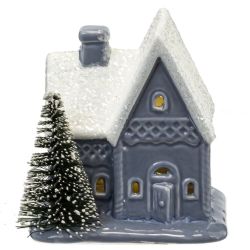GAEM Фигурка декоративная с подсветкой "Домик" L7,5 W6 H8 см, (2хLR44), 3в.