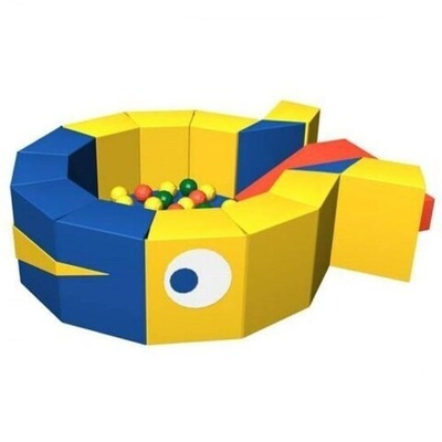 Сухой бассейн с шариками Romana - Кит с горкой, 120х150х50 см