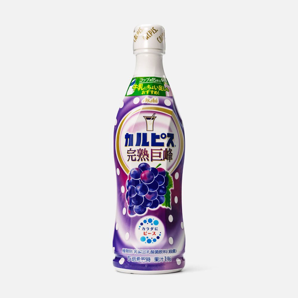 Концентрат для приготовления напитка Asahi Calpis виноградный вкус, 470 мл