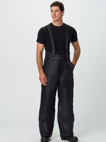 Костюм зимний для охранника брюки (черный)