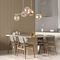 Подвесная люстра TK Lighting 4549 Estera Gold