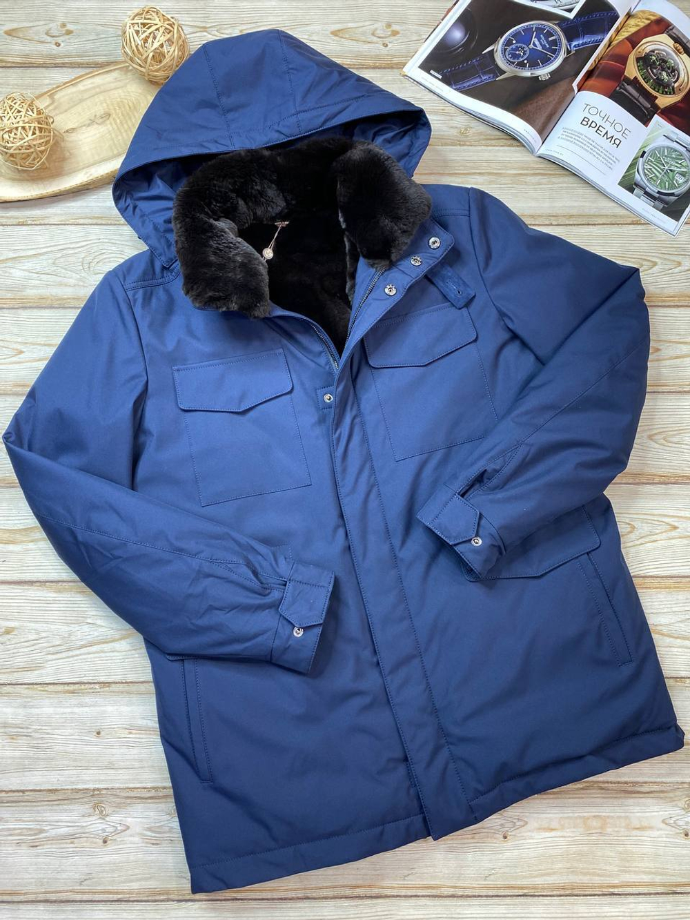 Куртка с мехом Loro Piana