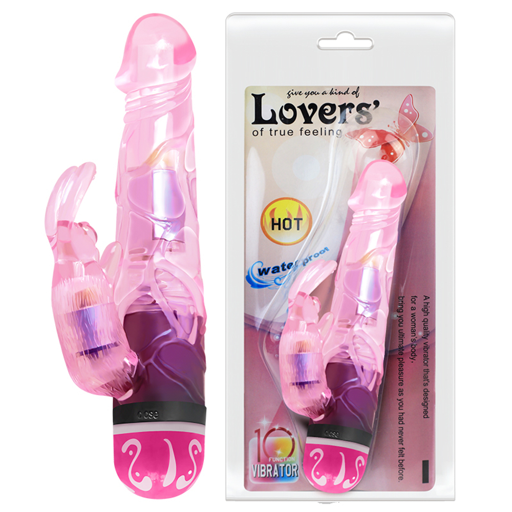 Вибратор розовый Lovers Baile BW-061009