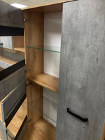 Центральная секция Трамп ЦС-05 крафт/бетон