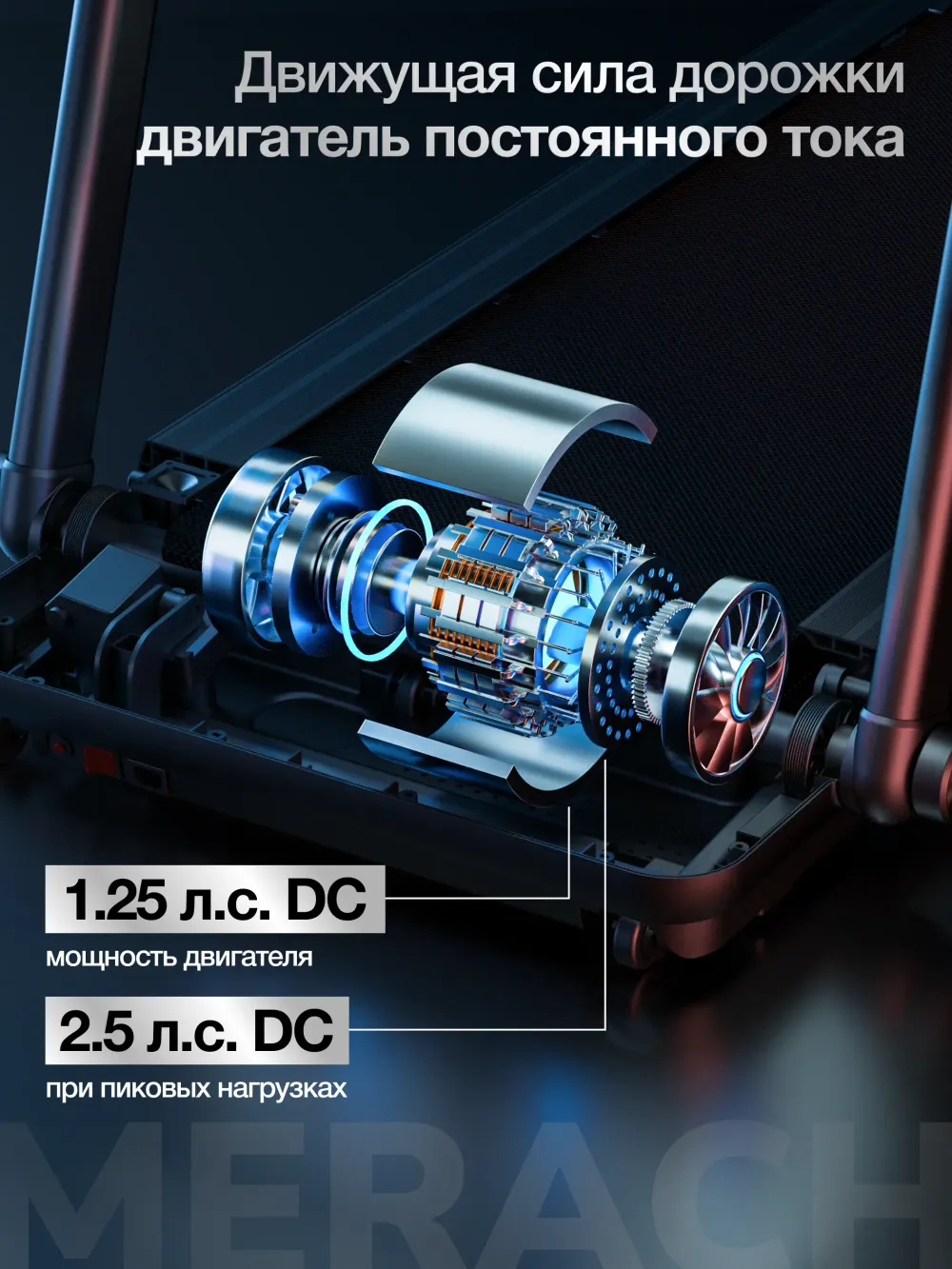 Беговая дорожка домашняя MERACH MR-T07