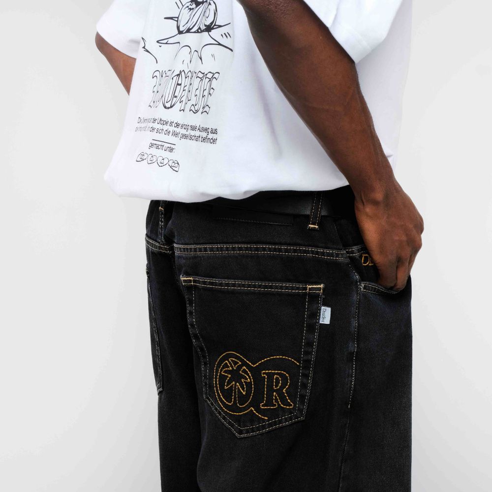 Джинсы Dissident Trademark черные