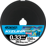 OWNER Шнур Kizuna EX X8 Broad PE multi color 150м 0.33мм 29.5кг