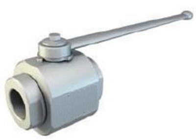 Кран 2-х ходовой шаровый BSP 2 DN 40 P=350 GB2 круглая форма