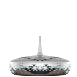 Плафон clava dine polished steel