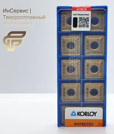 Твердосплавные пластины SNMG150612-GR SNMG543-GR NC3030 10шт.