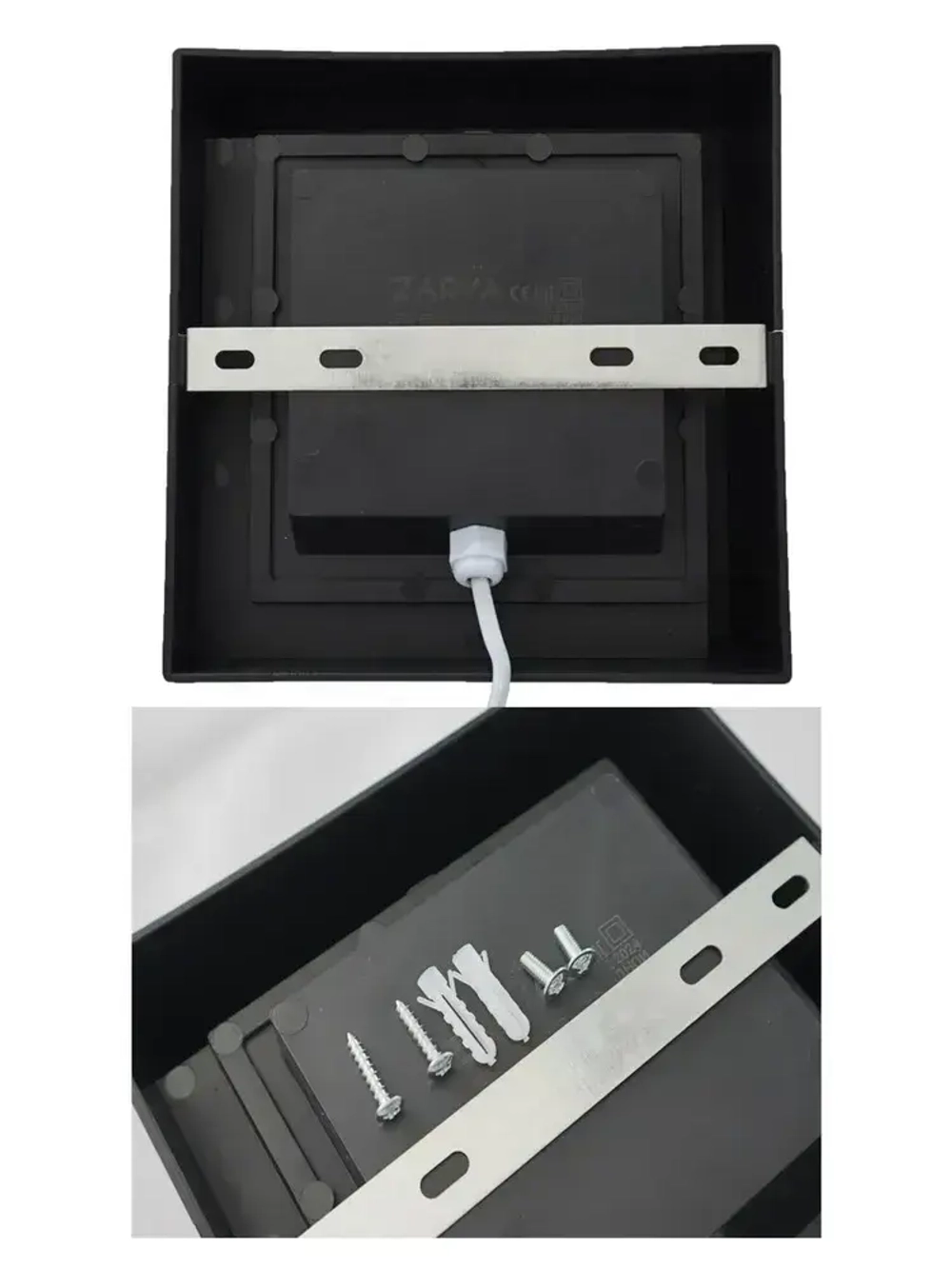 Светильник светодиодный герметичный настенный, фасадный, уличный, бра Гонконг