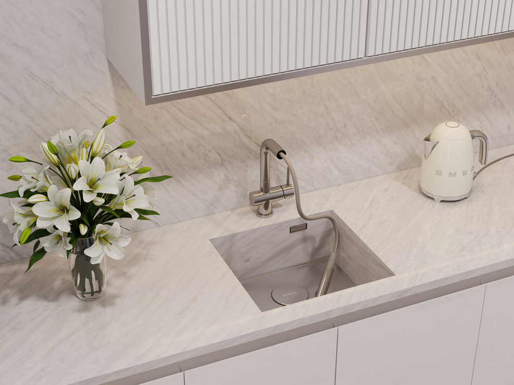 Мойка Omoikiri Kasen 48-26-INT-IN нерж. сталь | Нержавеющая сталь