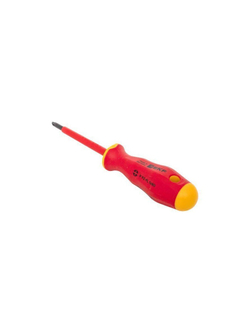 Отвертка Professional PZ-FL1х80мм VDE 1000В EKF pz-fl-1-80-pro-in