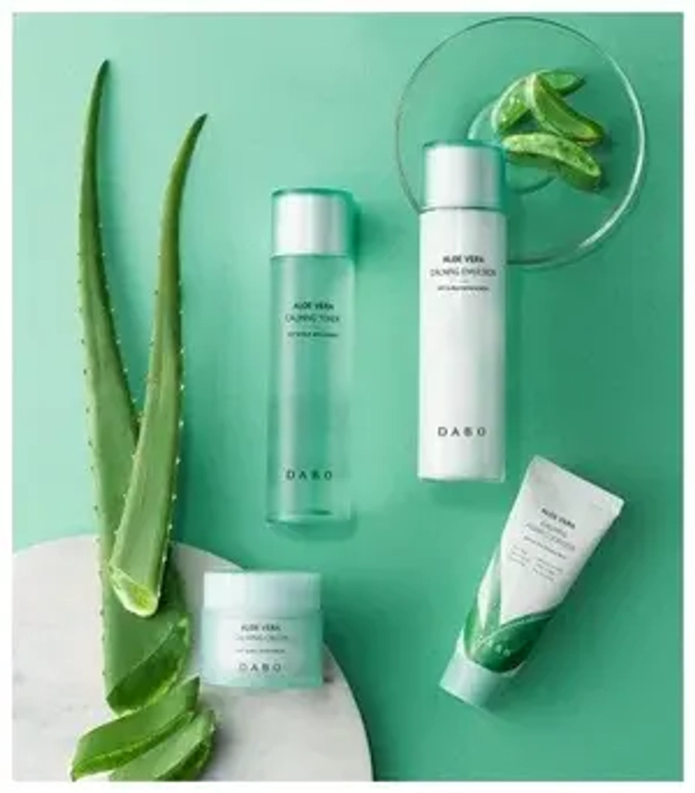 Dabo Aloe Vera Calming Skincare Set Набор средств для лица АЛОЕ подарочный