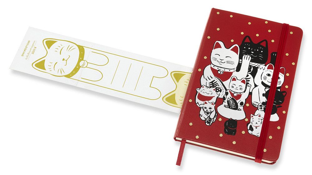 Еженедельник Moleskine LE Maneki Neko Pocket 90x140 мм 144 стр (DMN12WN2Y21)