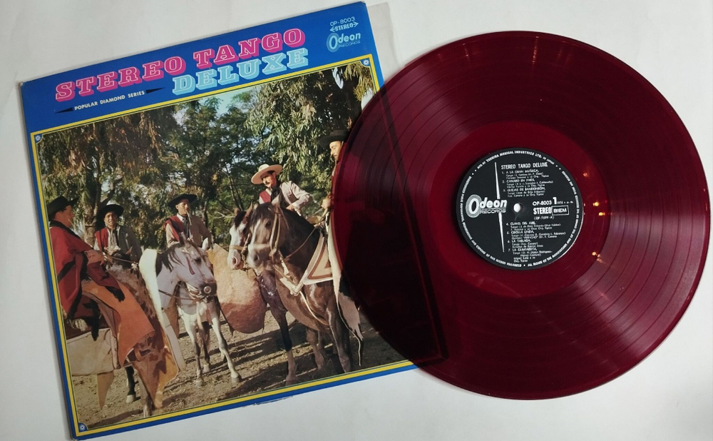 Винтажная виниловая пластинка LP Stereo Tango Deluxe (Red Wax Vinyl) (Japan 1971) (No Obi)