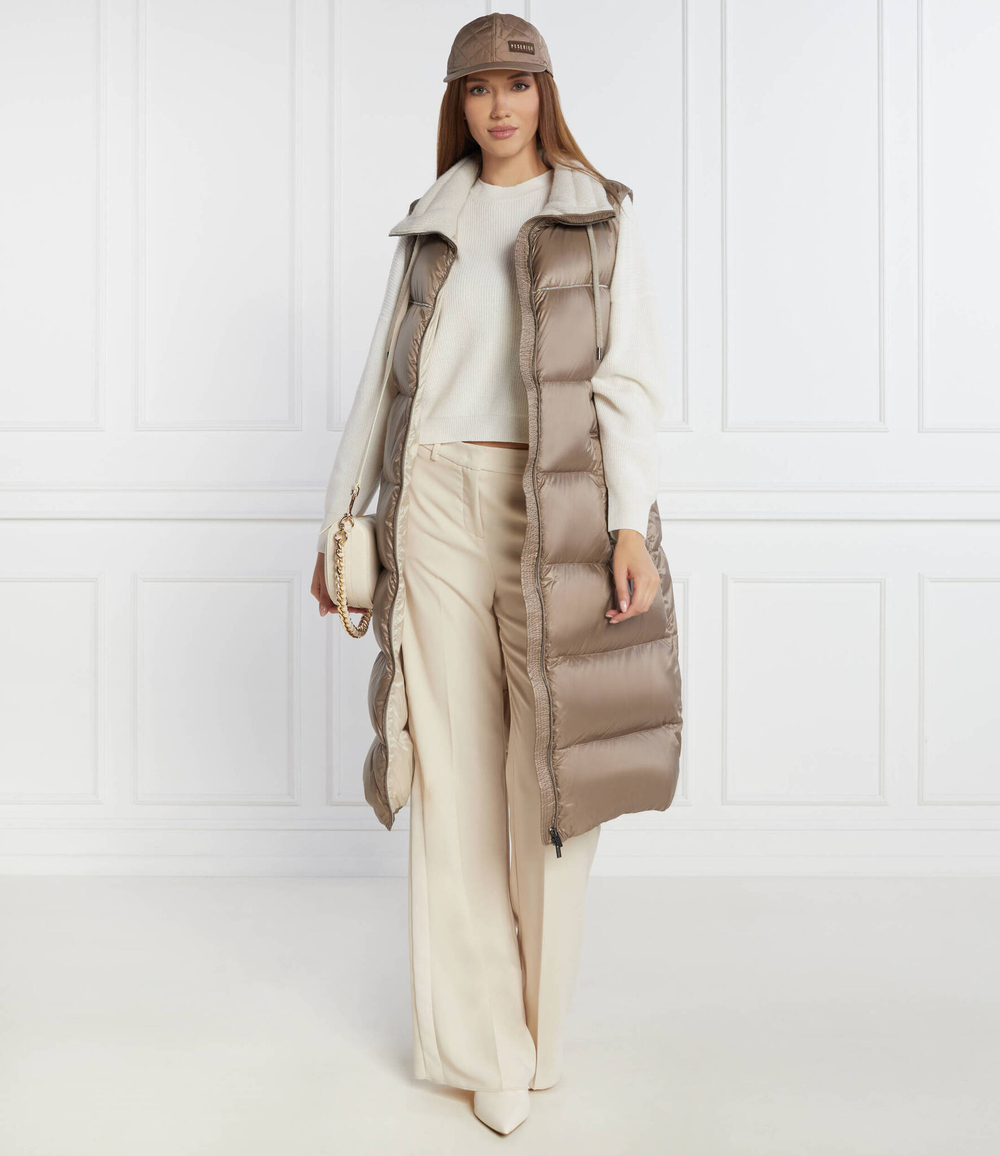 Пуховая безрукавка Peserico - бежевый(S03341 2200B)