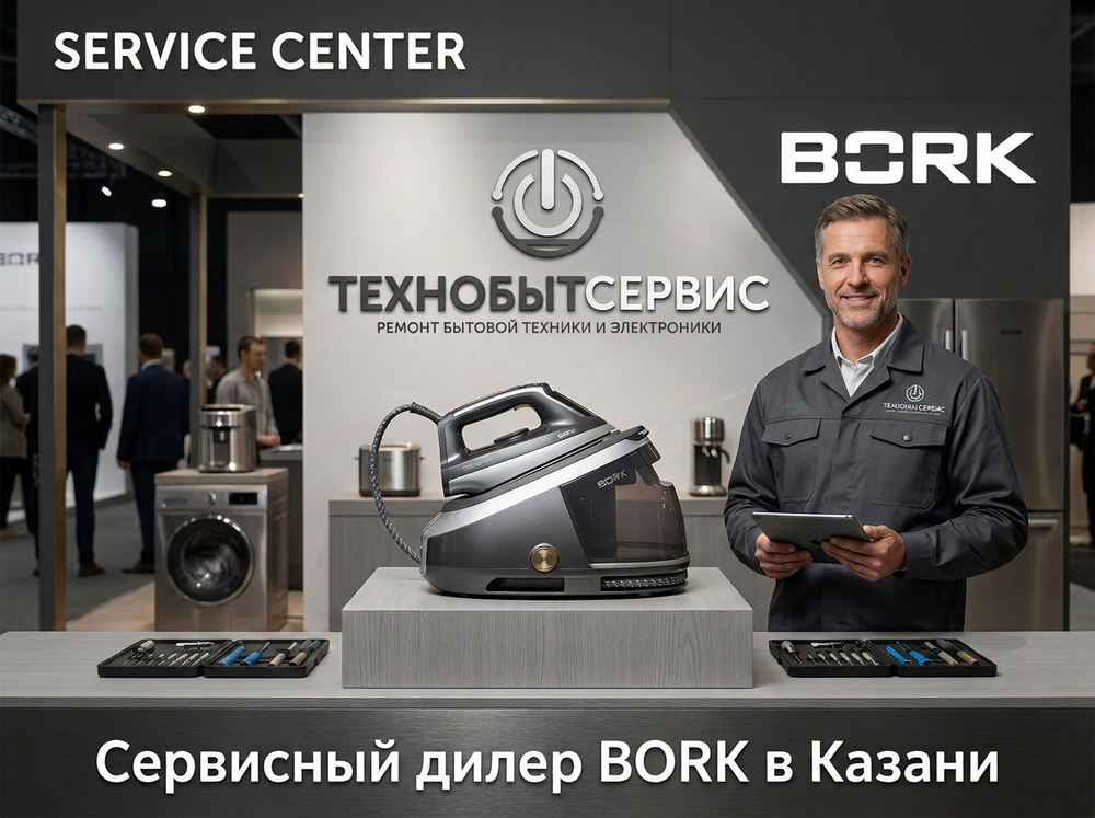 Ремонт паровой станции Bork в Казани
