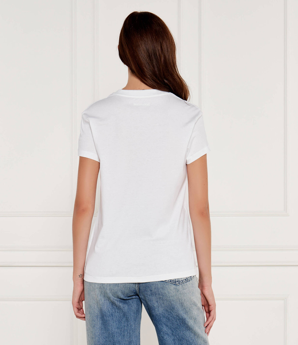 Футболка WALK ICO BLASON Zadig&Voltaire - белый(JWTS02769)