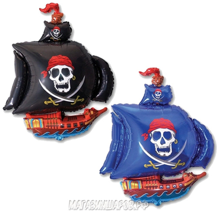 Шар Фигура "Корабль пиратский"