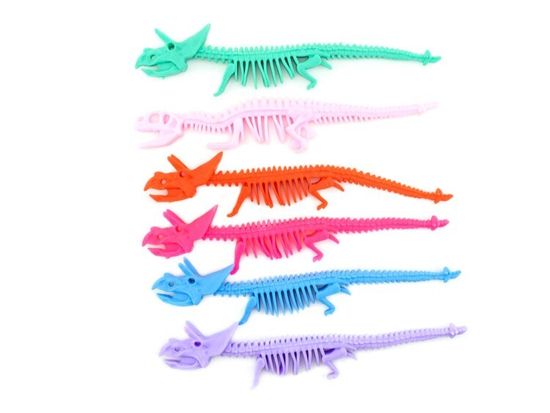 Браслет тянучка скелет динозавра 23см