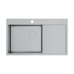 Мойка Omoikiri Aksiame 86-L Side-IN нерж. сталь | Нержавеющая сталь