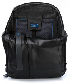 Рюкзак Piquadro Pulse черный телячья кожа (CA3349P15/N)