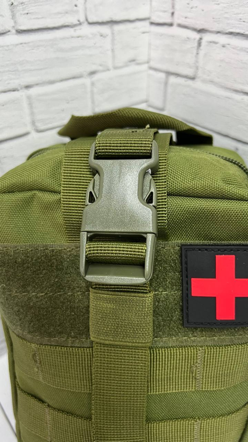 Укомплектованная тактическая аптечка / олива