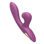 Вибратор-кролик Erokay Silicone Suction Kiss, вакуум, 20,3 см