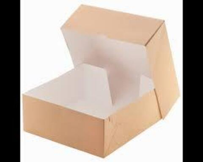 Короб ECO CAKE 6000 Крафт 255*255*105 (уп15/кор75) эко кейк