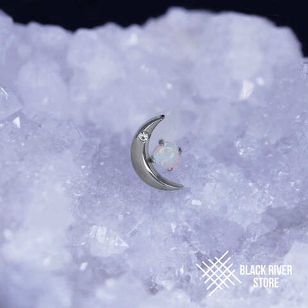 Crescent Moon Opal #18